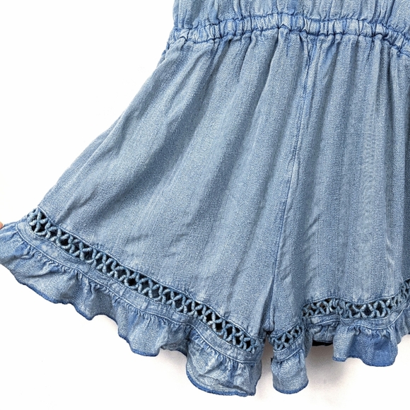 Rip Curl Las Dahlias Romper | Chambray - Picture 6 of 9